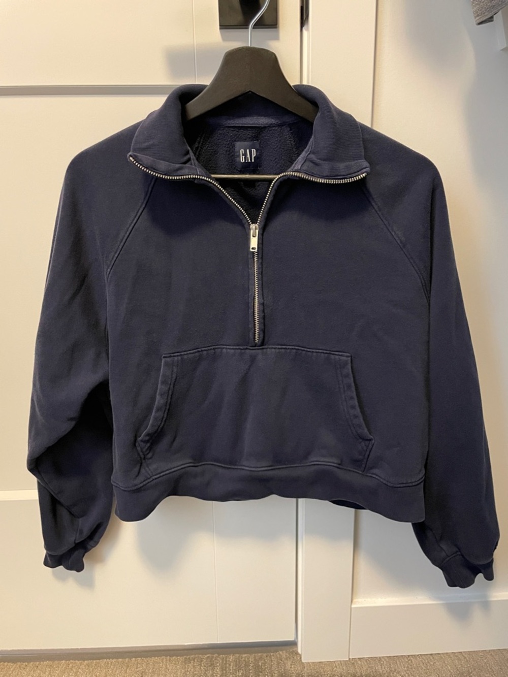 GAP Navy Half- Zip Pullover
